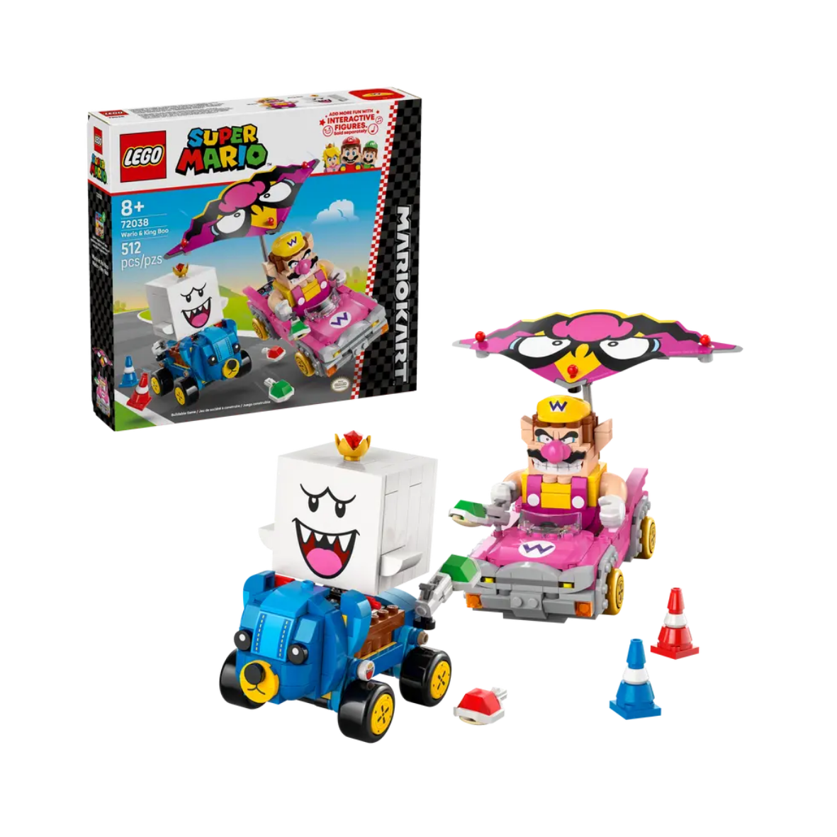 Lego Mario Kart™ – Wario & King Boo