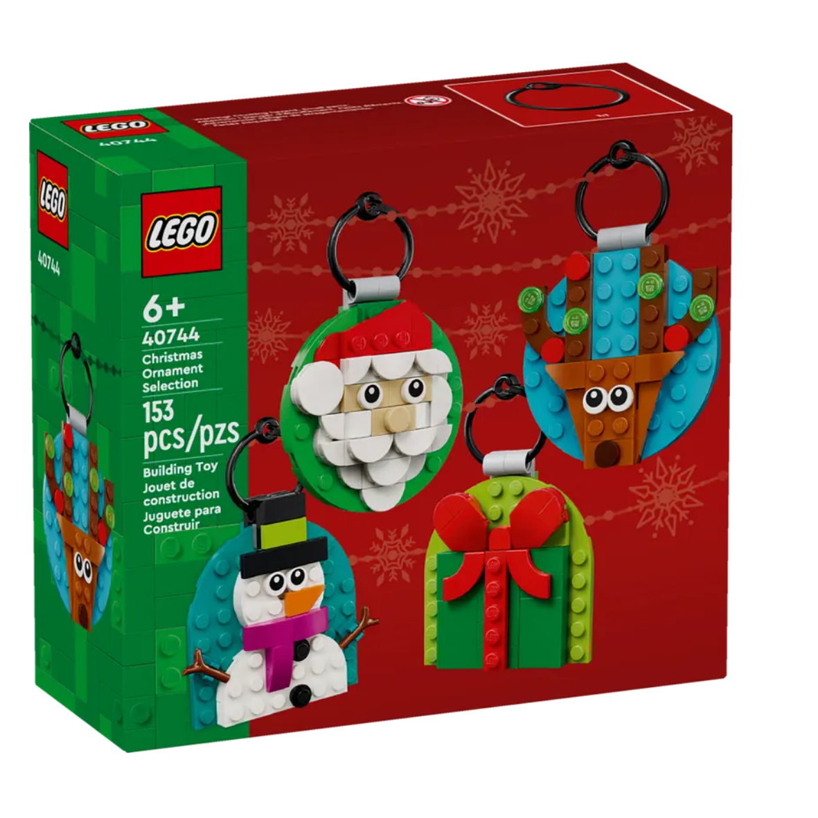 Lego Christmas Ornament Selection