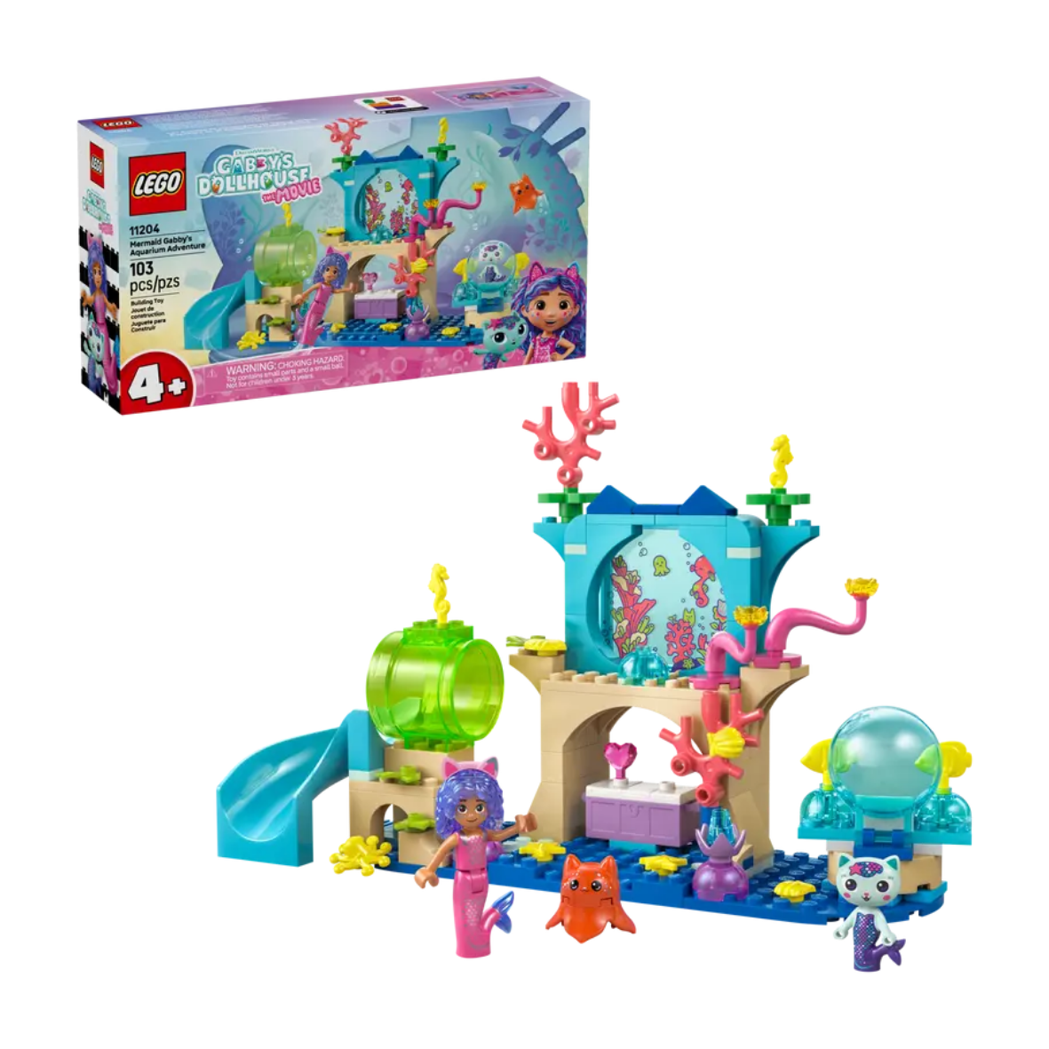 Lego Mermaid Gabby's Aquarium Adventure