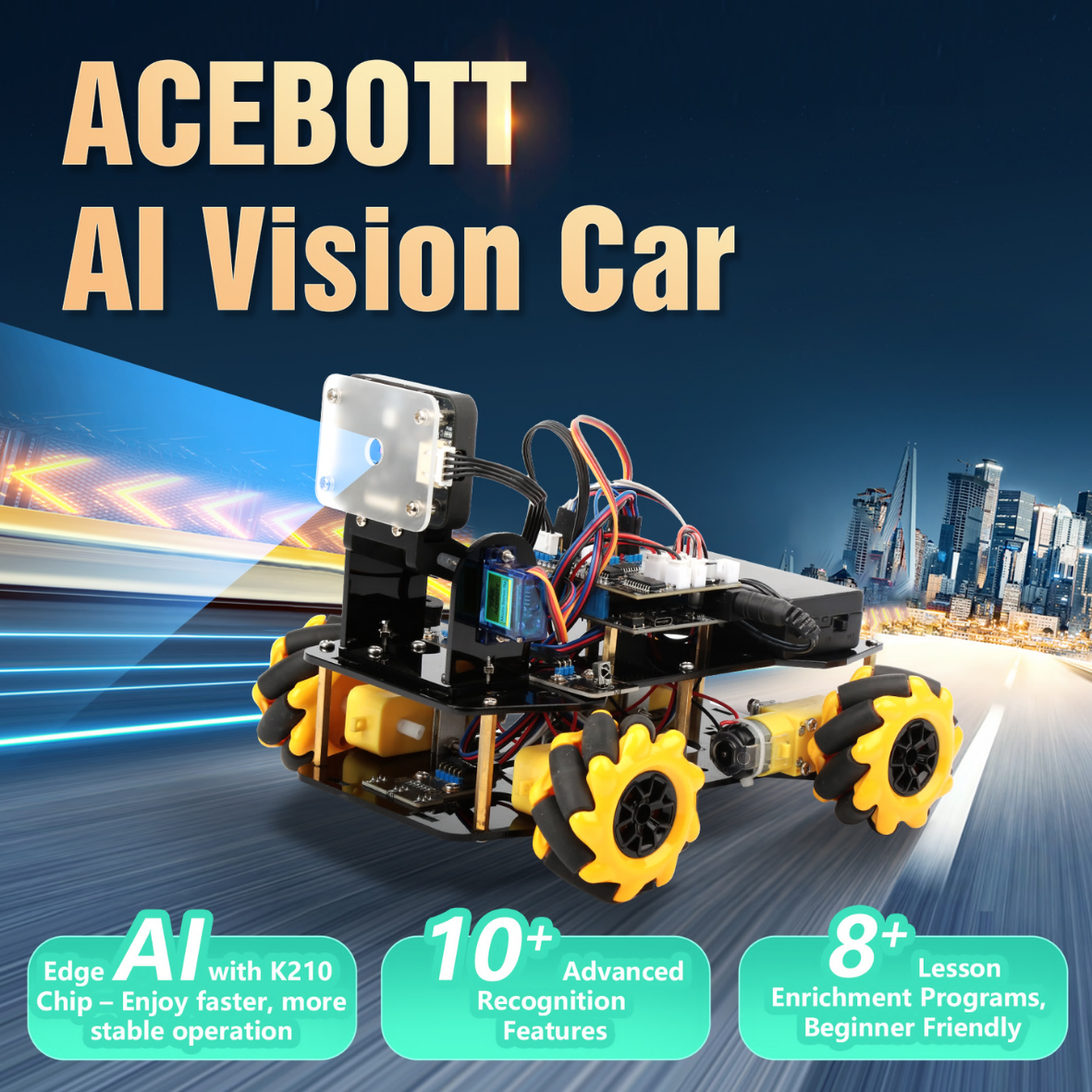 Acebott STEM AI Vision Car Kit