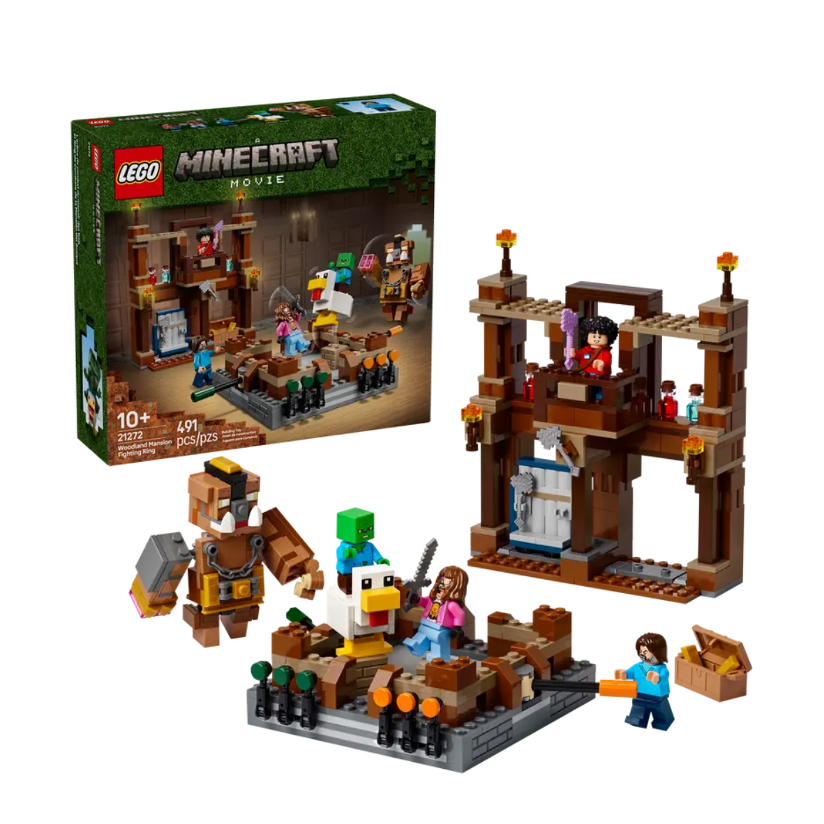 Lego Woodland Mansion Fighting Ring