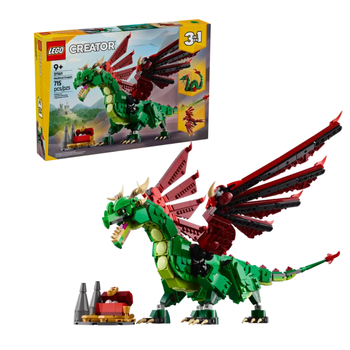 Lego Medieval Dragon