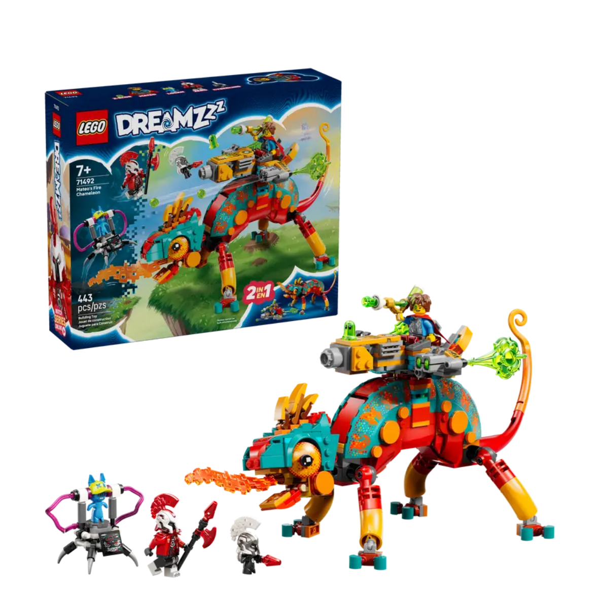 Lego Mateo's Fire Chameleon