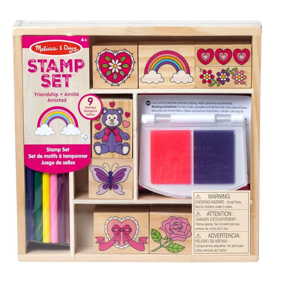 Melissa & Doug Friendship Stamp Set