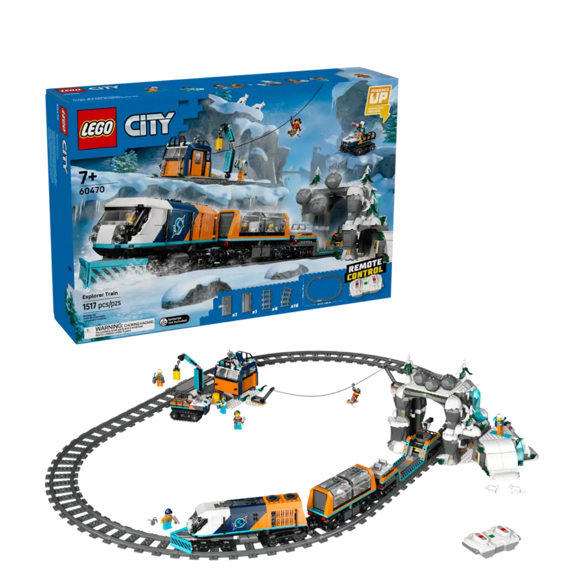 Lego Explorers' Arctic Polar Express Train