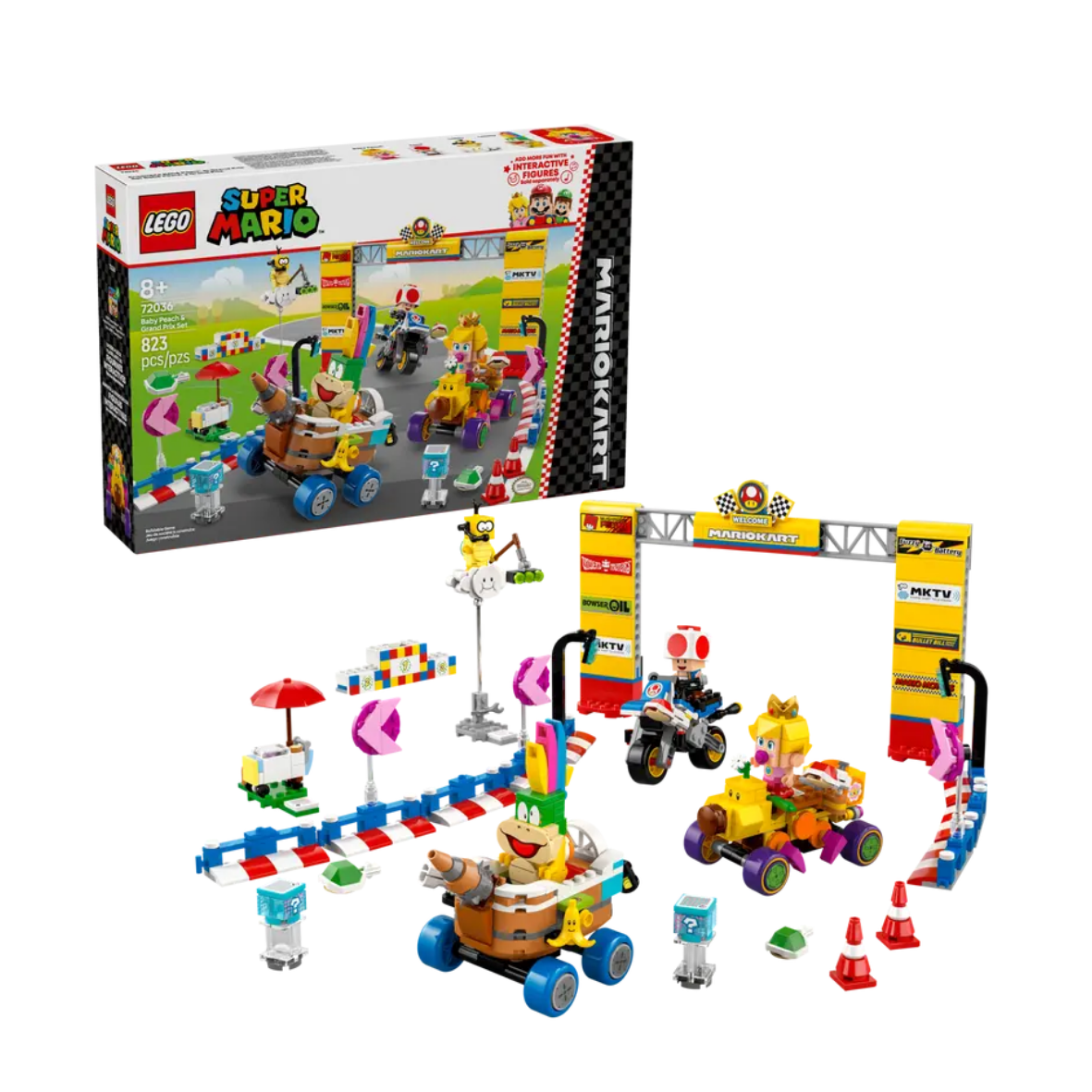 LegoMario Kart™ – Baby Peach & Grand Prix Set