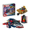 Lego Captain America vs. Thanos