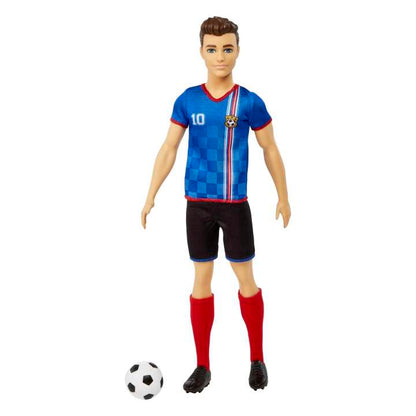 Barbie - Ken Soccer Doll, Cropped Hair