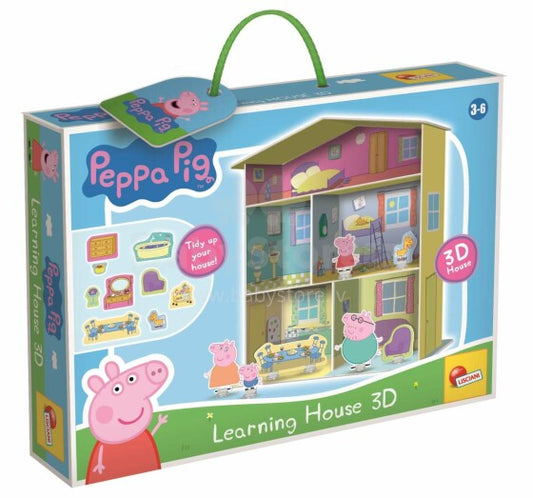 Lisciani - Peppa Pig Learning House 3D