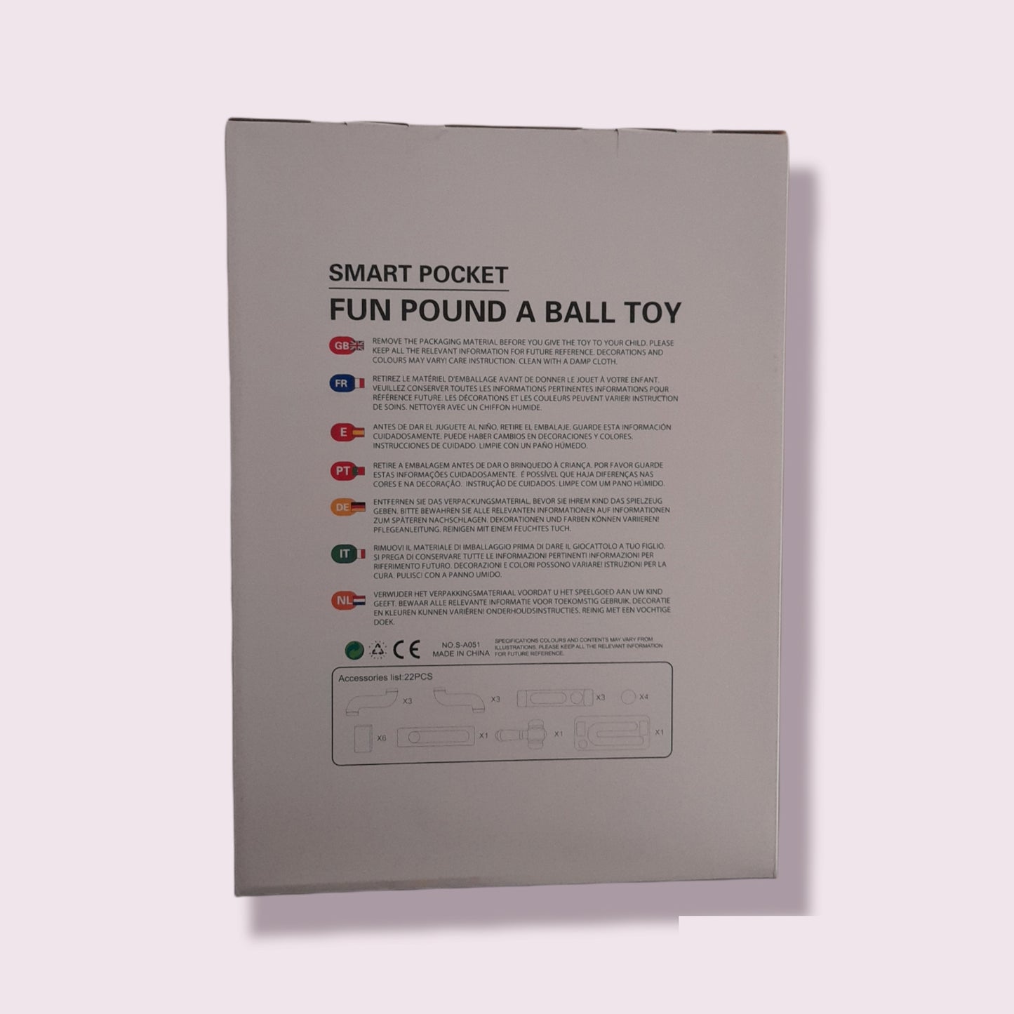 Smart Pocket - Fun Pound a Ball Toy
