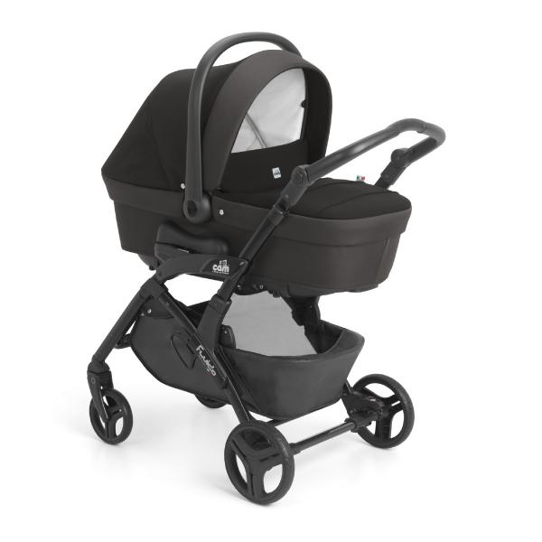 Cam - Fluido Easy Travel System (Stroller + Carseat + Carry Cot + Bag + Isofix Base)