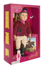 Our Generation - Deluxe Lily Anna Doll With Book