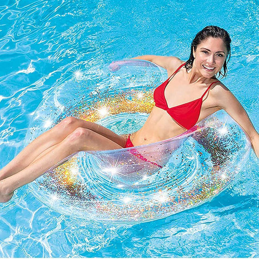 Intex - Transparent Glitter Tube