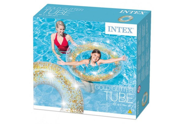 Intex - Transparent Glitter Tube