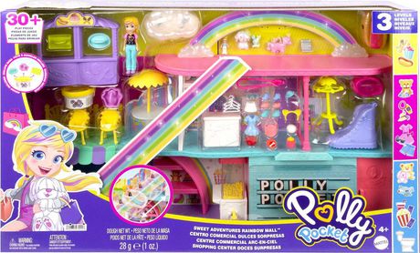 Polly Pocket - Sweet Adventure Rainbow Mall