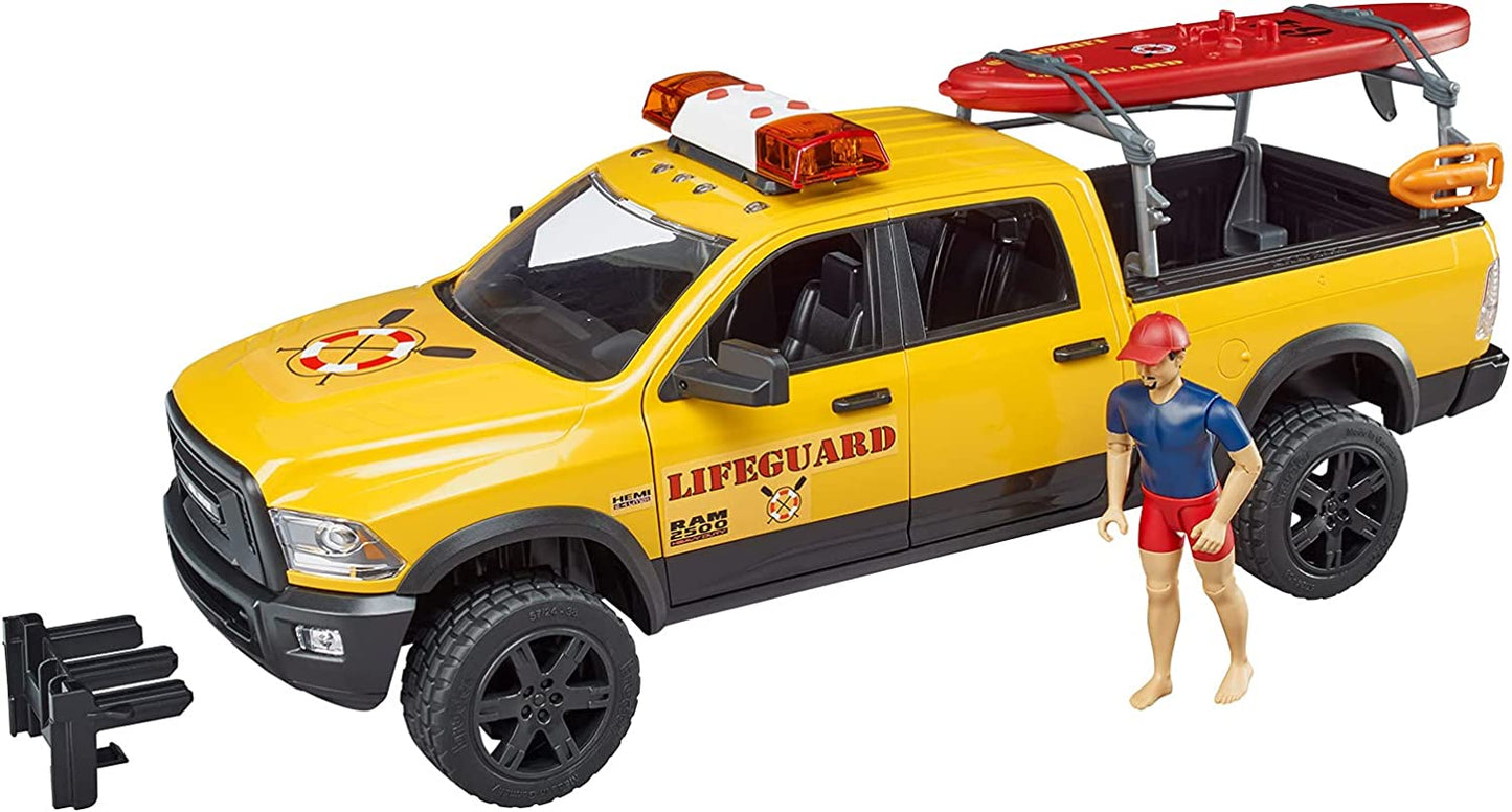 Bruder - RAM 2500 Power Wagon Life Guard with Figure