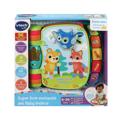 VTech - Super livre enchanté des Baby loulous