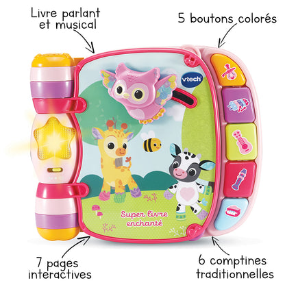 VTech - Super livre enchanté des Baby loulous