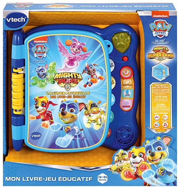 VTech Paw Patrol Mighty Pups Touch & Teach Word Book