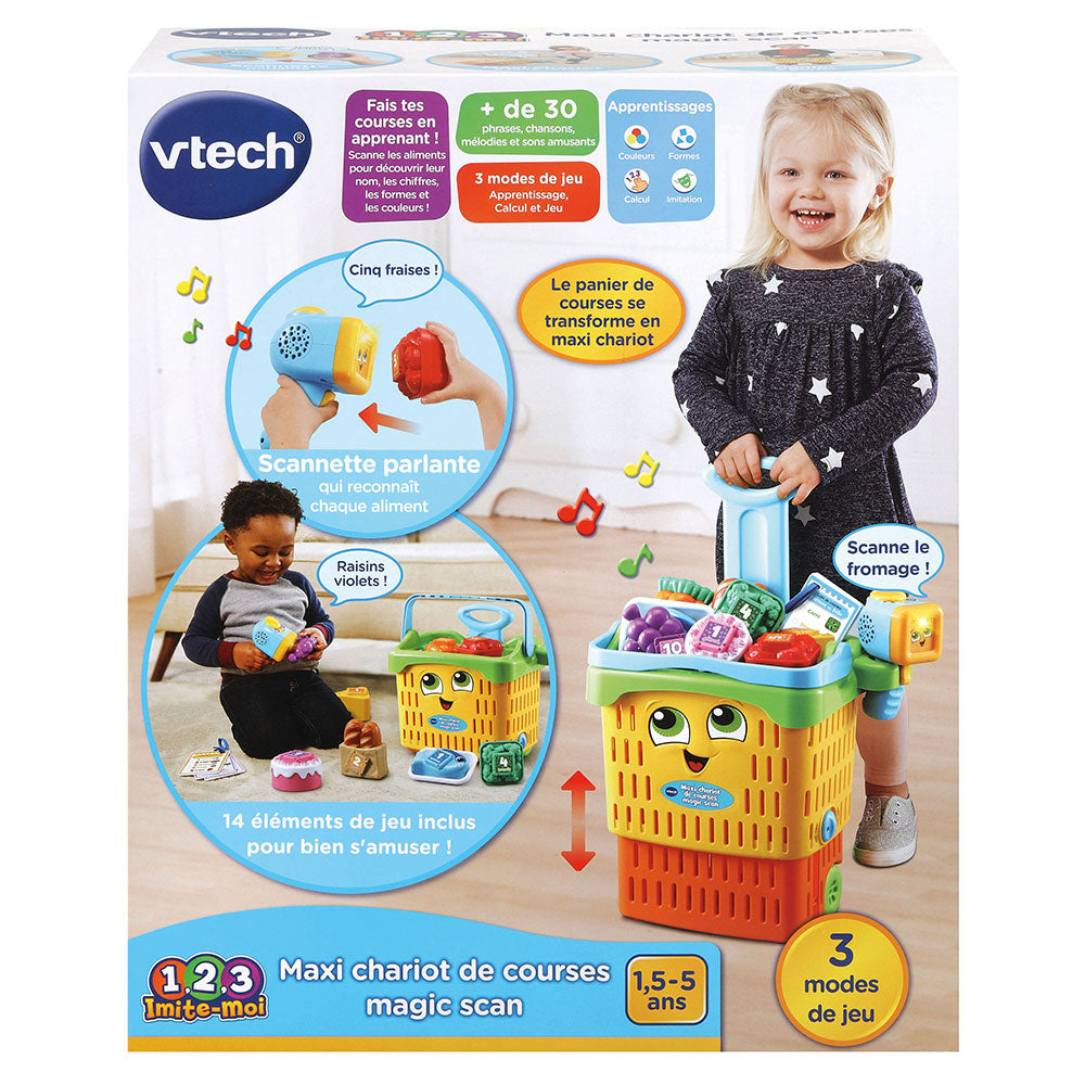 VTech Maxi Chariot De Courses Magic Scan