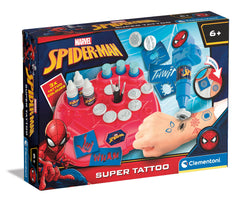 Clementoni - Marvel Spiderman Super Tattoo