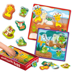 Lisciani Montessori Baby Box Play Family