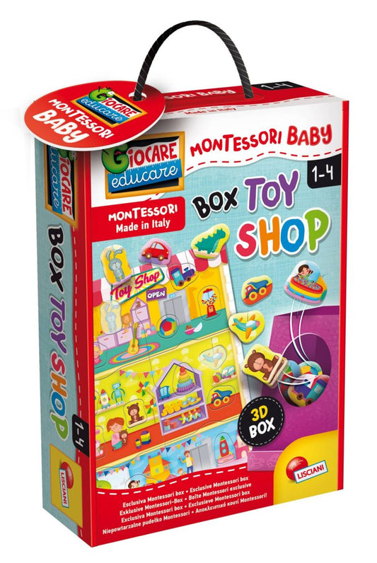 Lisciani Montessori Baby Play Box Toy Shop