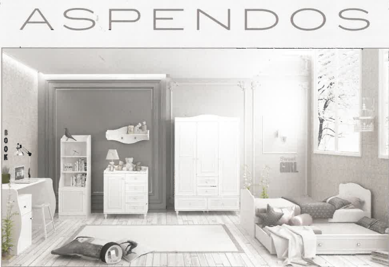 Pierre Cardin - Aspendos baby bed convertible into kid bed