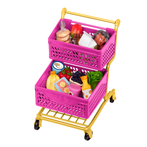 Our Generation - Grocery Day Shopping Cart