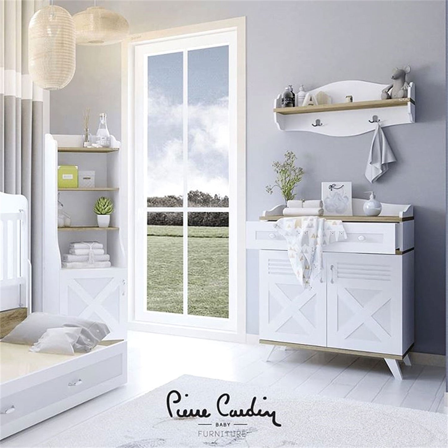 Pierre Cardin - Bonnie Convertible Bedroom