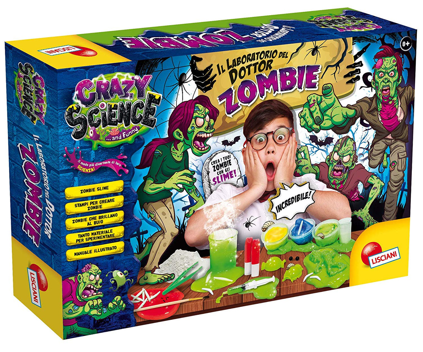 Lisciani - Crazy Science Le Laboratoire Du Docteur Zombie