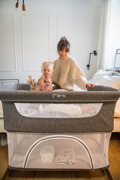 MoMi - Smart Bed 4 in 1 Baby crib