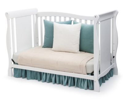 Delta Children - Brookside 4-in-1 Wooden Convertible Bed