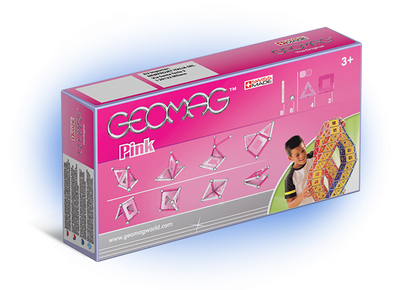 Geomag - Pink, 22 pcs