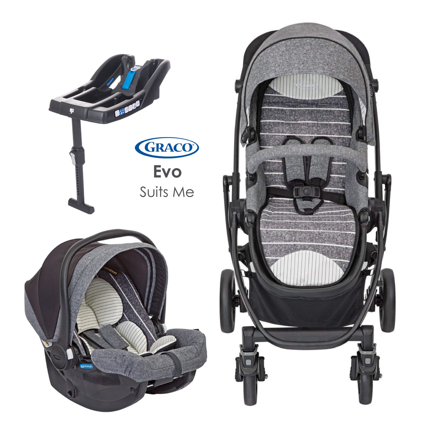 Graco - Evo Suits Me Travel System