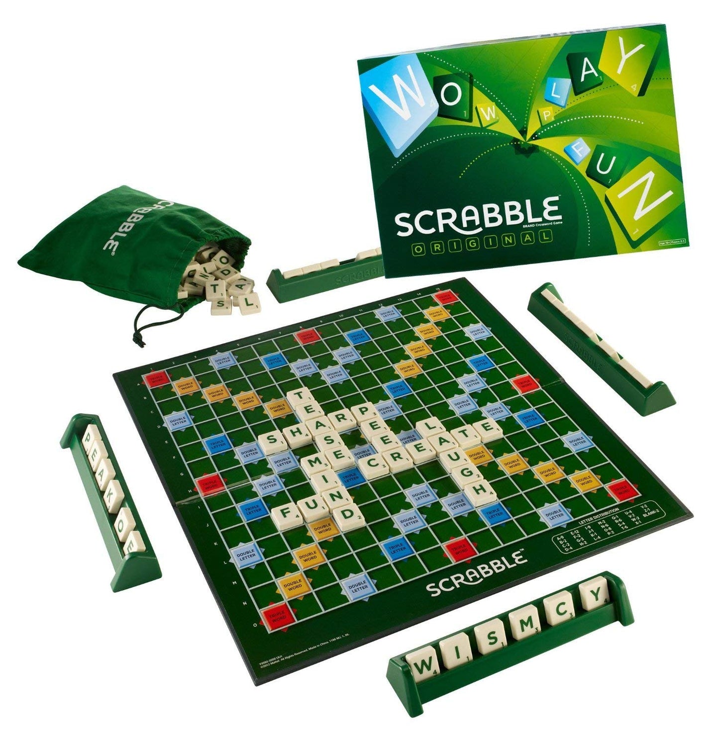 Mattel Scrabble Board Game