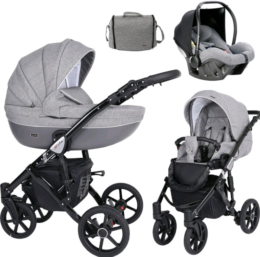 Kunert Mila (stroller + car seat + carrycot + isofix base)