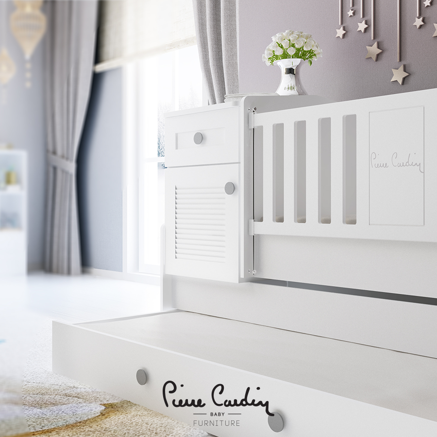Pierre Cardin - Alessi Wooden Baby Crib