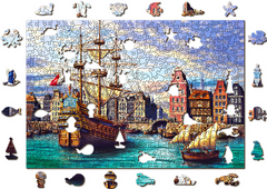 Wooden City - Jigsaw Puzzle 500 Pcs