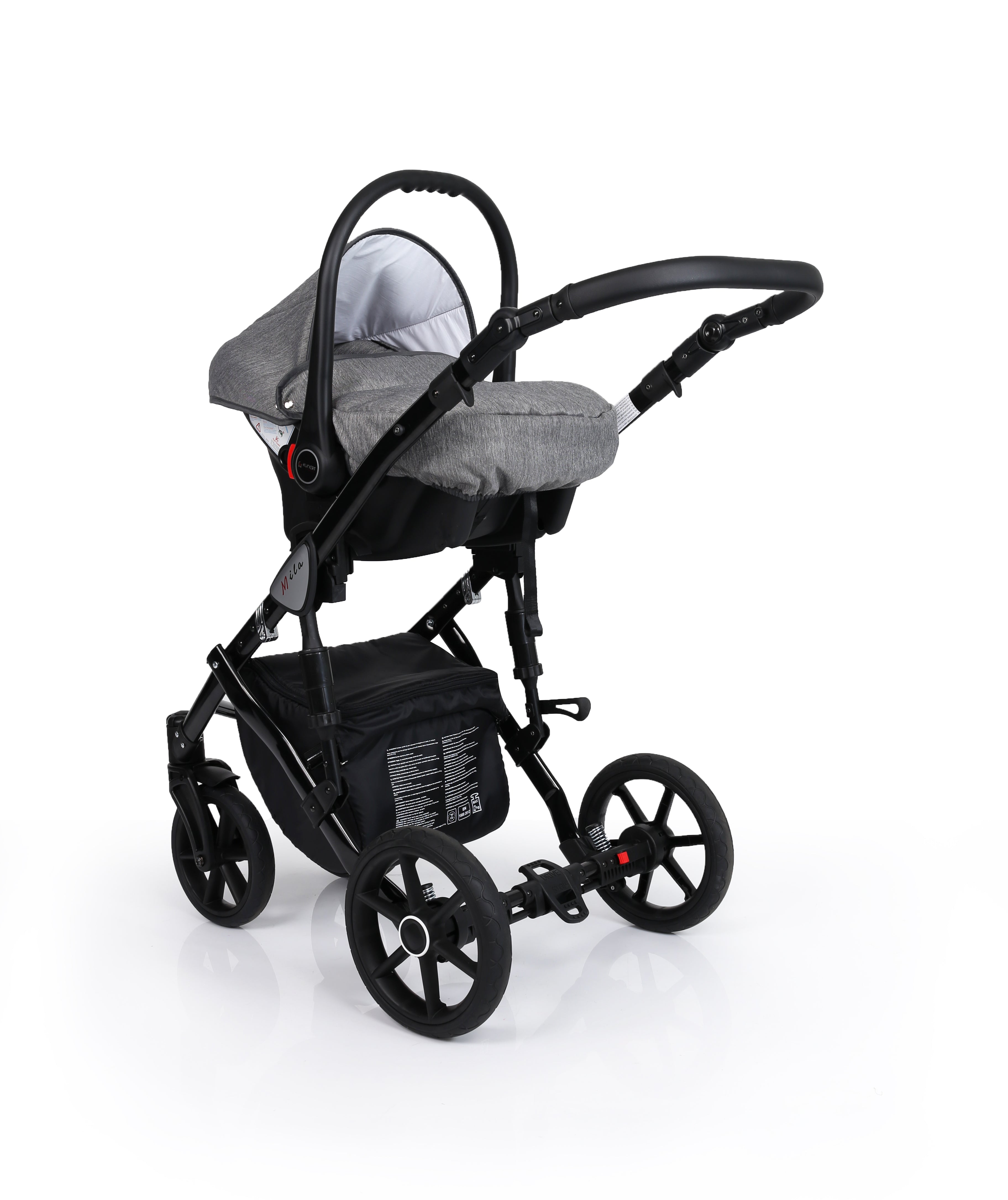 Kunert Mila (stroller + car seat + carrycot + isofix base)