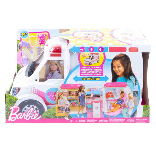 Barbie - Emergency Vehicle Transforms Into Care Clinic