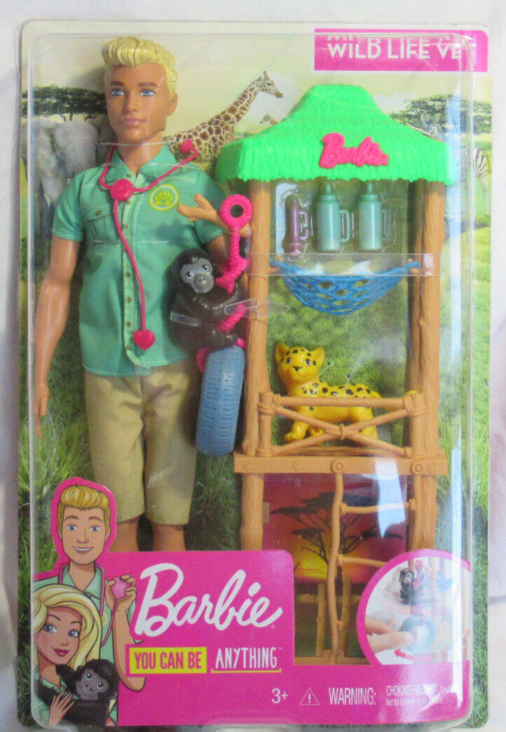 Barbie You Can Be Anything - Zoo Keeper Ken